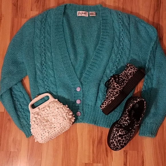 Vintage 80s Jay Jacob's Grandfather Sweater - Picture 1 of 11